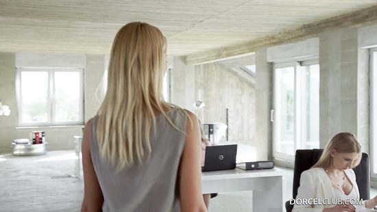 Secretary slut fucked by her crazy boss outdoors