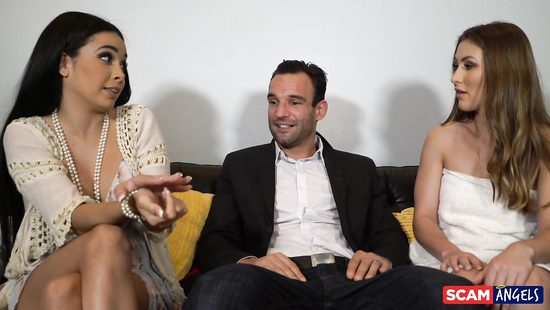 Married guy involved in a sex play by naughty girls