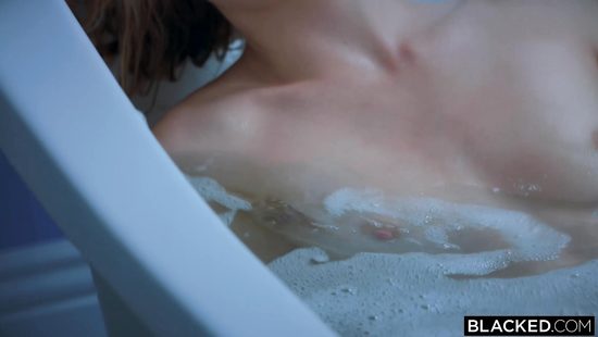 Black fellow fills tiny pink pussy with jizz