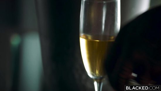 Black fellow fills tiny pink pussy with jizz