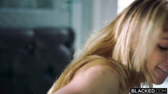 Black fellow fills tiny pink pussy with jizz