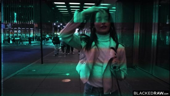 Beauty gets satisfied by hot interracial pounding