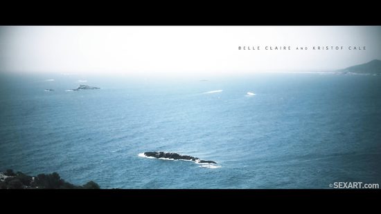 Shy babe enjoys romantic sex on the terrace