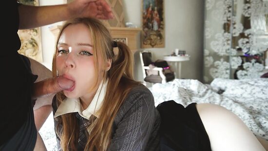 Кончив на лицо, поверил в НЛО