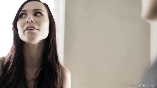 Slender brunette moans while getting properly fucked