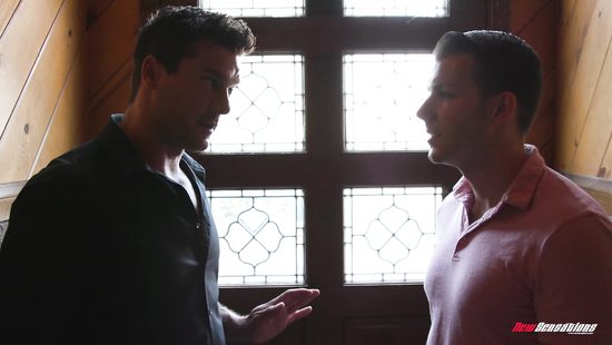 Cuckold hubby watches wife bouncing on her friend's dick