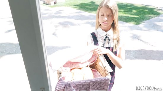 Skinny sex doll gets her tiny pussy pounded