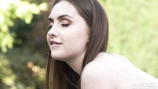 Sweetie in sexy stockings in a foot fetish scene