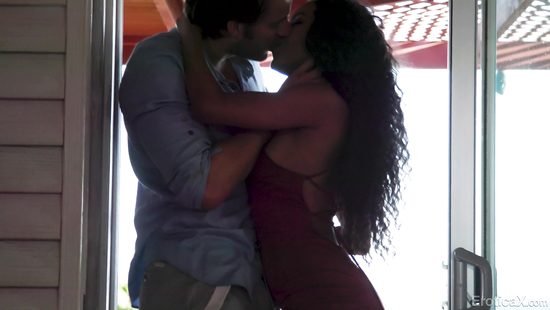 Black woman grinds on small cock of her boyfriend