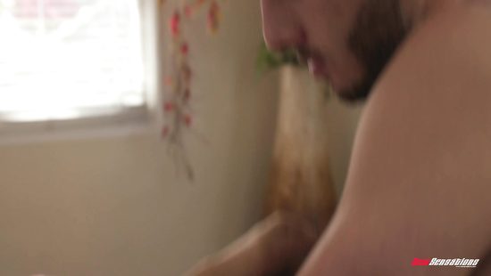 Random dude goes for tight pussy of a kinky blonde