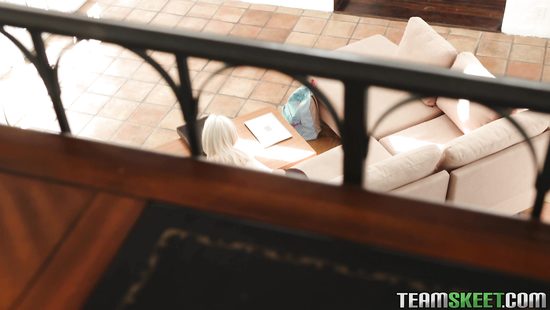 Stepfather teaches his petite stepdaughter hardcore sex