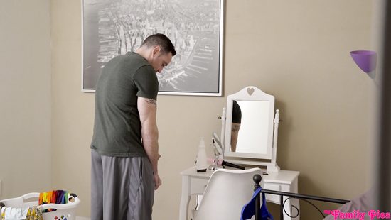 Dirty-minded stepmom joins a young couple for fucking