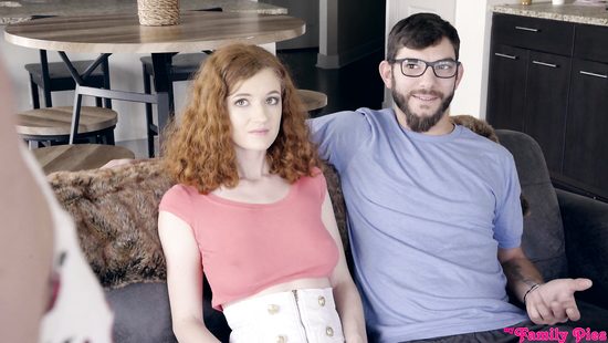 Curly-haired teen enjoys a long cock in twat