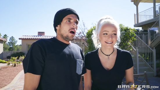 MILF with gigantic bubbles fucked without limits