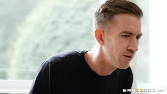 Pigtailed MILF tempts and fucks a younger fellow