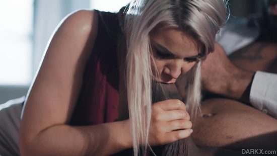 Gemma Parker invites her black neighbour for some hardcore