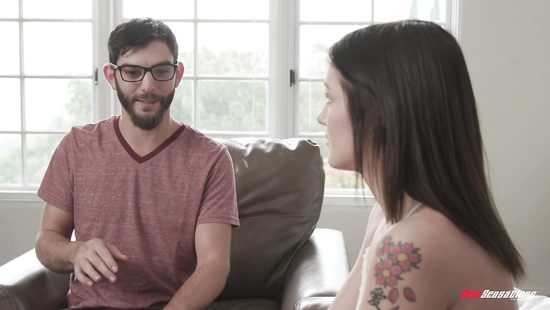 Stunning girl gives head to her crazy friend