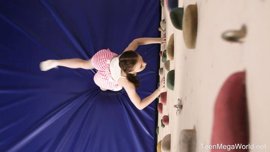 Skinny sports girl fucks hard with her coach