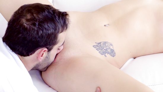 Dude discharges cumshot on wife's glasses