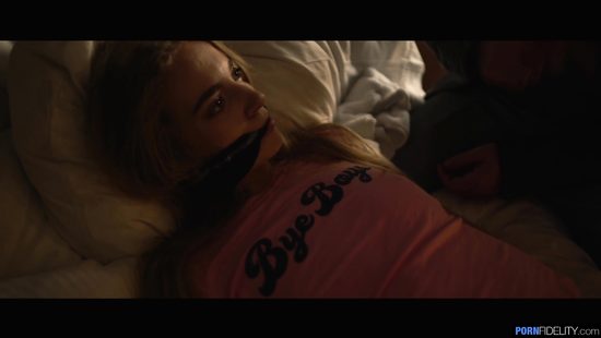 Blonde gets caught and fucked by gangsters