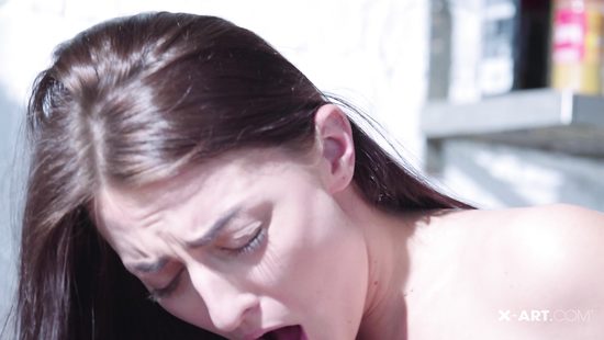 Chicks go lesbian in the kitchen and moan