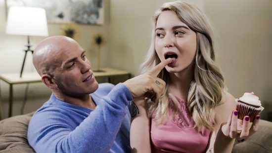 Fucking hot pussy of 18-year-old stepdaughter